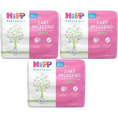 Hipp Baby Sanft Islak Havlu Mendil 48 Yaprak Klasik 9 Lu Set (3PK*3) 432 Yaprak