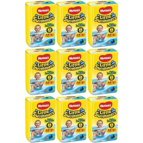 Huggıes Little Swımmers Mayo Bebek Bezi Beden:5-6 (12-18KG) 99 Adet (9PK*11)