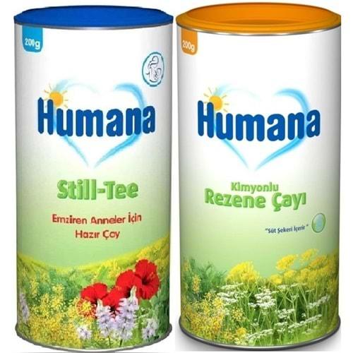 Humana Still Tee 200GR Emziren - Kimyonlu Rezene Bitki Çayı 200GR (Avantaj Pk Karma 2 Li Set)