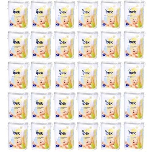 İpek Bebek Temizleme Pamuğu 1800 Adet (30Pk*60) 1 Koli