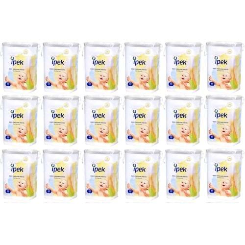 İpek Bebek Temizleme Pamuğu 1080 Adet (18Pk*60)