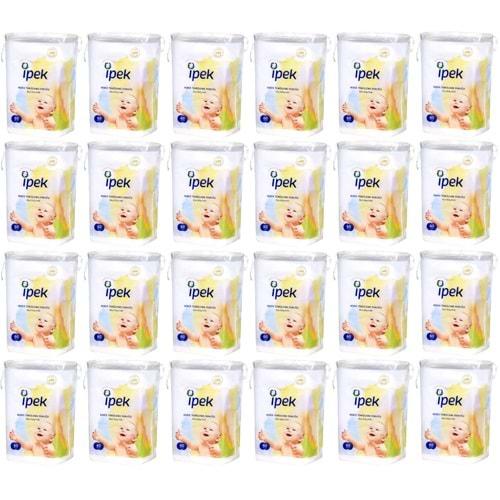 İpek Bebek Temizleme Pamuğu 1440 Adet (24Pk*60)