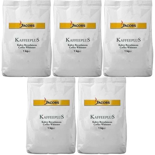 Jacobs Kaffeeplus Kahve Beyazlatıcısı / Süt Tozu 1KG (5 Li Set)