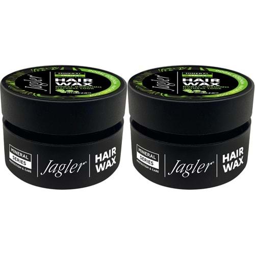 Jagler Süper Wax 150ML Natural Look - Doğal Görünüm (2 Li Set)