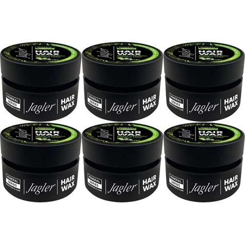 Jagler Süper Wax 150ML Natural Look - Doğal Görünüm (6 Lı Set)