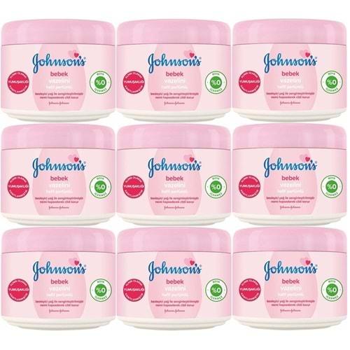 Johnsons Baby Bebek Vazelini Hafif Parfümlü 100ML (9 lu Set)