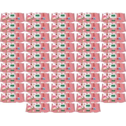 Komili Islak Havlu Mendil 90 Yaprak Gül Kokulu (48 Li Set) Pratik Kapaklı (4320 Yaprak)