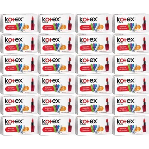Kotex Tampon Mini 384 Lü Set (24PK*16)