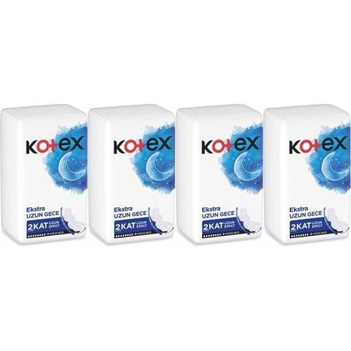 Kotex Hijyenik Ped Ekstra Uzun Gece 36 Lı Set (4PK*9)