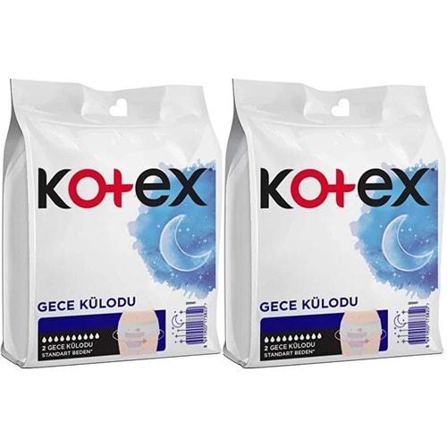 Kotex Gece Külodu / Külot Standart Beden (Yoğun Regl Dönemine Özel) 4 Lü Set (2PK*2)