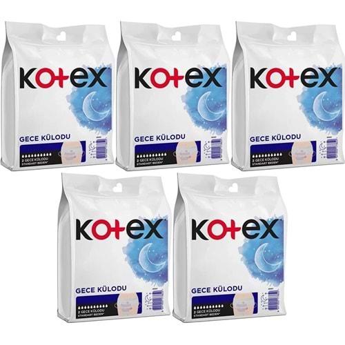 Kotex Gece Külodu / Külot Standart Beden (Yoğun Regl Dönemine Özel) 10 Lu Set (5PK*2)
