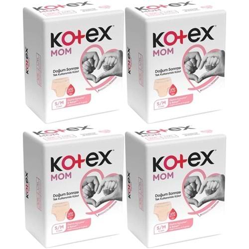 Kotex Mom Lohusa Külodu - Külot Bez S - Small - Küçük / M - Medium - Orta 32 Li Set (4PK*8)