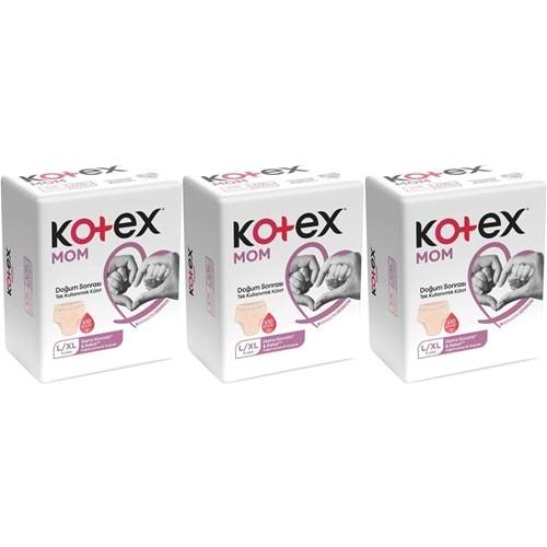 Kotex Mom Lohusa Külodu - Külot Bez L - Large - Büyük / XL - Extra Large - 24 Lü Set (3PK*8)