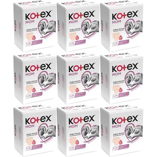 Kotex Mom Lohusa Külodu - Külot Bez L - Large - Büyük / XL - Extra Large - 72 Li Set (9PK*8)