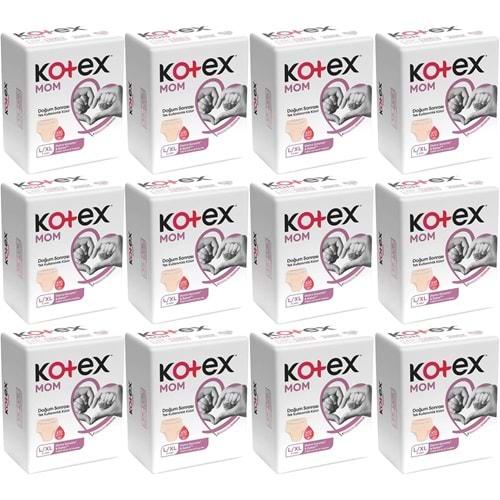 Kotex Mom Lohusa Külodu - Külot Bez L - Large - Büyük / XL - Extra Large - 96 Lı Set (12PK*8)