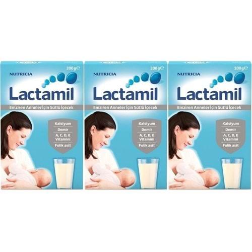 Nutrıcıa Lactamil 200GR (Emziren Anneler İçin Sütlü İçeçek) (3 Lü Set)