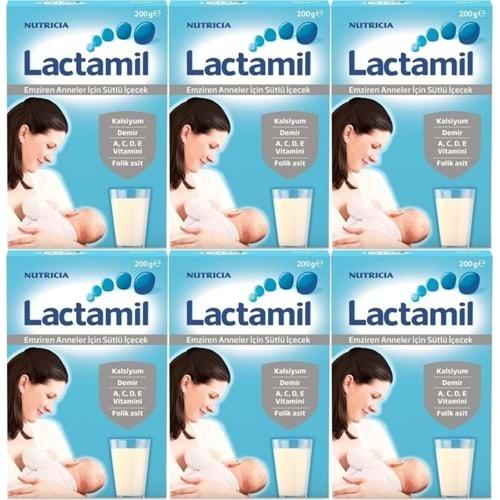 Nutrıcıa Lactamil 200GR (Emziren Anneler İçin Sütlü İçeçek) (6 Lı Set)