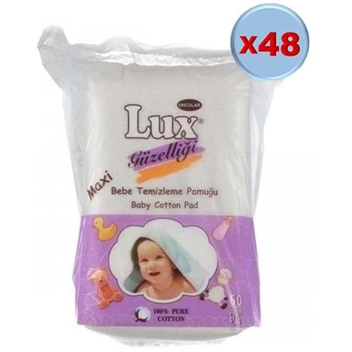 Lux Bebek Temizleme Pamuğu 2880 Adet (48Pk*60)