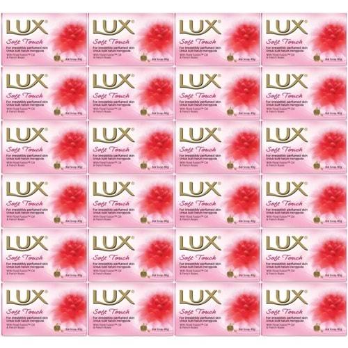 Lux Sabun 80GR Soft Touch (Yumuşak Dokunuş) (24 Lü Set)