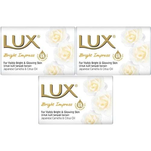 Lux Sabun 80GR Bright Impress (Etkileyici Parlaklık) (3 Lü Set)
