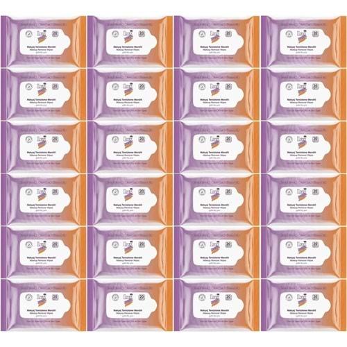 Lux Makyaj Temizleme Mendili Havlu 480 Yaprak (24PK*20)