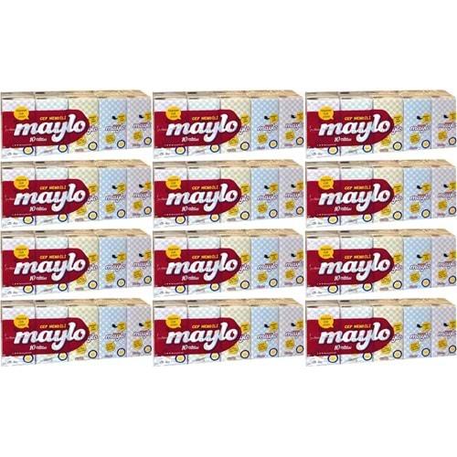 Maylo Cep Kağıt Mendil 120 Li Set (12PK*10)