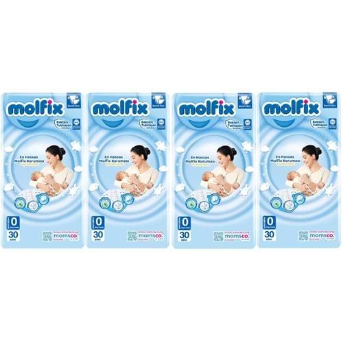 Molfix Bebek Bezi Ekonomik Beden:0 (0-3KG) Prematüre 120 Adet