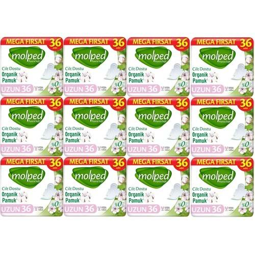 Molped Pure&Soft Hijyenik Ped Uzun 432 (12PK*36) Adet Mega Pk