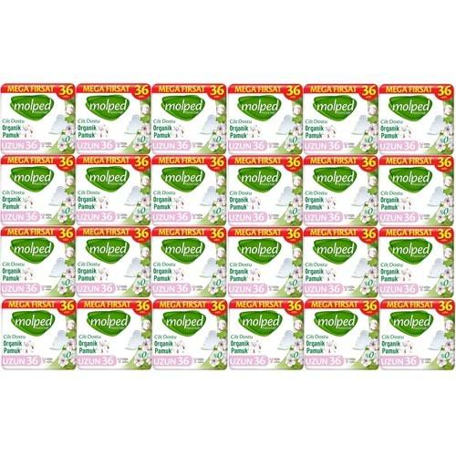 Molped Pure&Soft Hijyenik Ped Uzun 864 (24PK*36) Adet Mega Pk