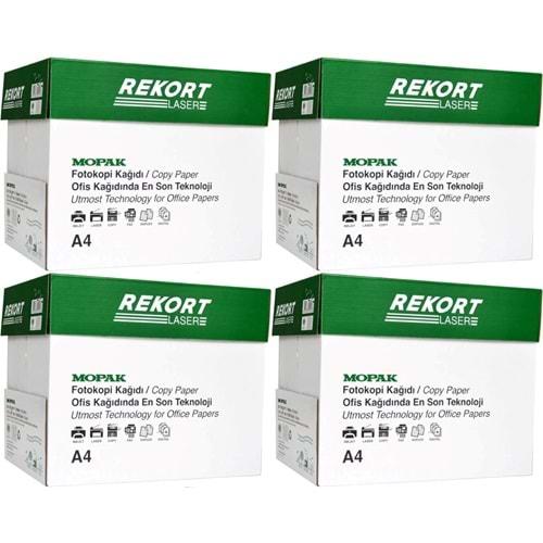 Mopak Rekort A4 80GR/M2 Fotokopi Kağıdı 10000 Adet (20PK*500)
