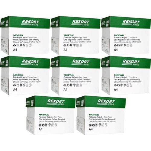 Mopak Rekort A4 80GR/M2 Fotokopi Kağıdı 20000 Adet (40PK*500)