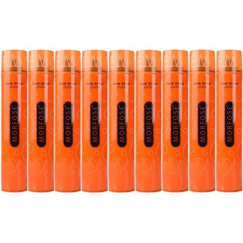 Morfose Saç Spreyi 400ML Ultra Sert (Turuncu) (9 Lu Set)