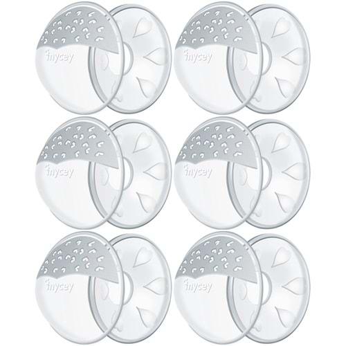 Mycey Ultra Yumuşak Göğüs Kalkanı Seti (6 Lı Set)