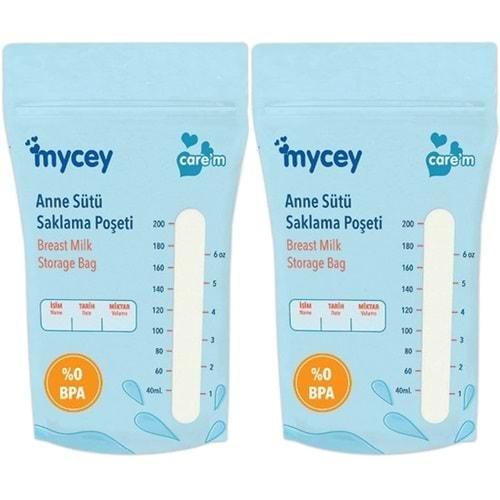 Mycey Anne Sütü / Süt Saklama Poşeti 25 Li Pk Tekli (2 Li Set)