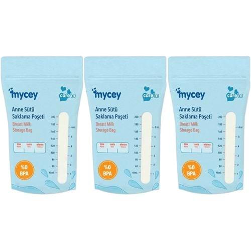Mycey Anne Sütü / Süt Saklama Poşeti 25 Li Pk Tekli (3 Lü Set)