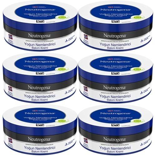 Neutrogena Norveç Formülü Yoğun Bakım Kremi 200ML (6 Lı Set)