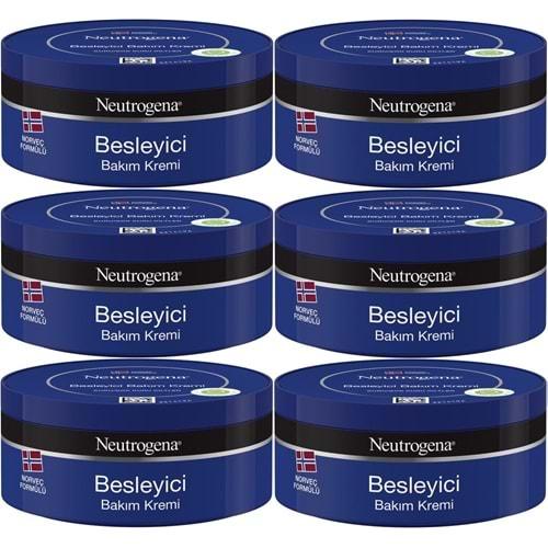 Neutrogena Norveç Formülü Besleyici Bakım Kremi 200ML (6 Lı Set)
