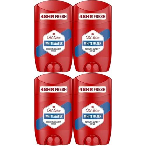 Old Spice WhiteWater Stick Roll-On Men/Erkek Deodorant 50ML (4 Lü Set)