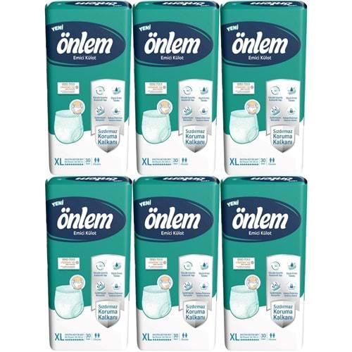 Önlem Emici Külot Hasta Bezi XL- Extra Large - Ekstra Büyük 180 Adet (6PK*30)