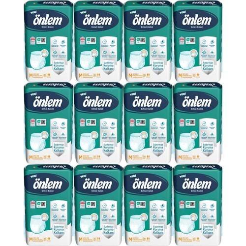 Önlem Emici Külot Yetişkin Hasta Bezi M - Medium - Orta 360 Adet (12PK*30)