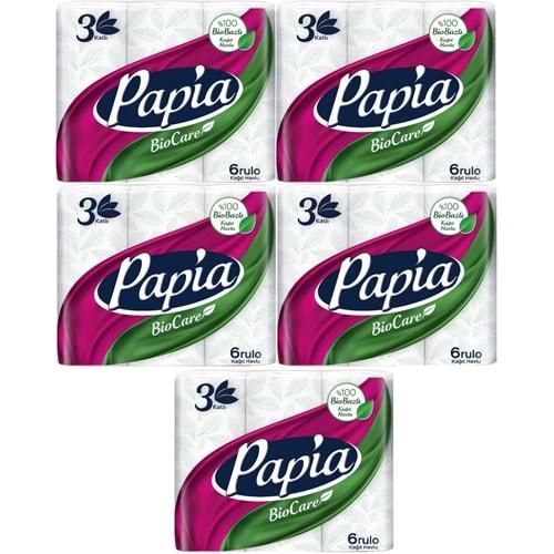 Papia Kağıt Havlu (3 Katlı) 30 Lu Set Bio Care (5PK*6)