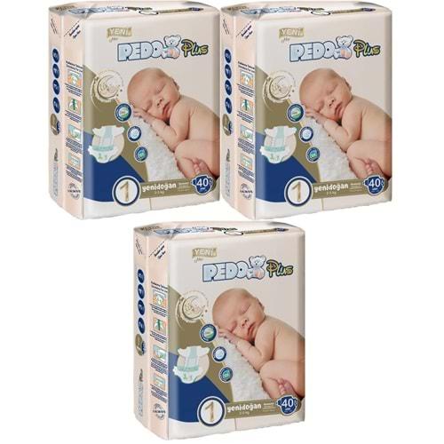 Pedo Plus Bebek Bezi Beden:1 (2-5KG) Yeni Doğan 120 Adet Jumbo Fırsat Pk
