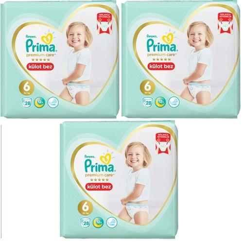 Prima Premium Care Külot Bebek Bezi Beden:6 (15+) 84 Adet Ekonomik Fırsat Pk