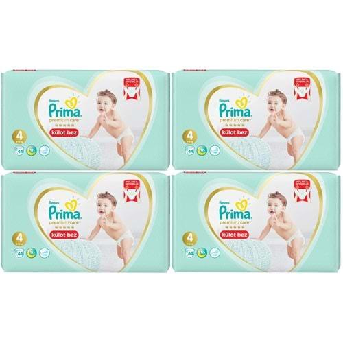 Prima Premium Care Külot Bebek Bezi Beden:4 (9-15Kg) 176 Adet Süper Ekonomik Fırsat Pk