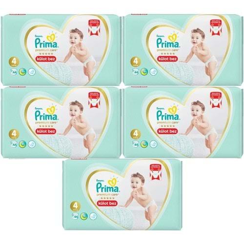 Prima Premium Care Külot Bebek Bezi Beden:4 (9-15Kg) 220 Adet Mega Ekonomik Pk