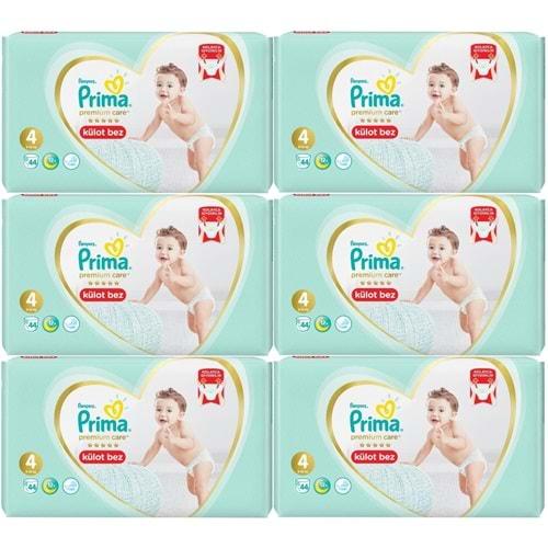 Prima Premium Care Külot Bebek Bezi Beden:4 (9-15Kg) 264 Adet Süper Ekonomik Mega Pk