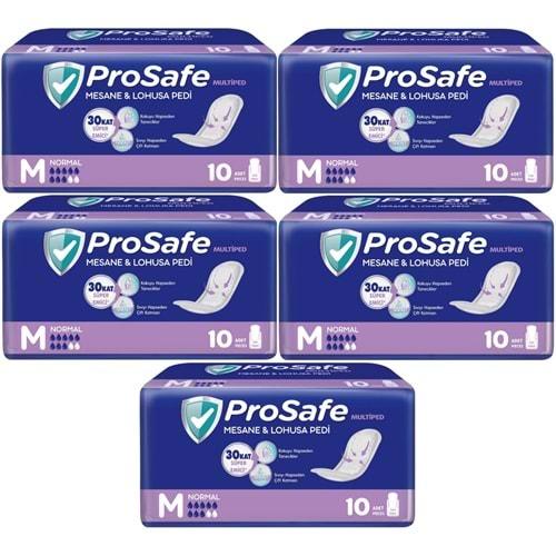 Prosafe Mesane & Lohusa Pedi M-Orta Normal 50 Adet (5PK*10)