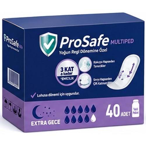 Prosafe Multiped Regl - Mesane - Lohusa Pedi L - Büyük - Large Extra/Gece 40 Adet