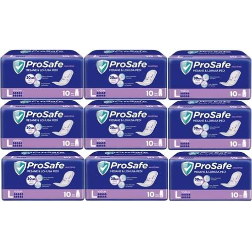Prosafe Mesane & Lohusa Pedi L-Büyük Yoğun 90 Adet (9PK*10)