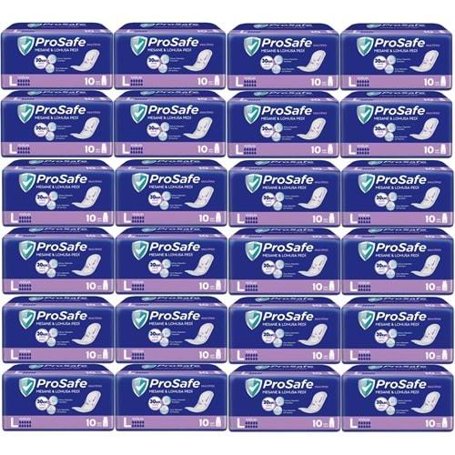 Prosafe Mesane & Lohusa Pedi L-Büyük Yoğun 240 Adet (24PK*10)